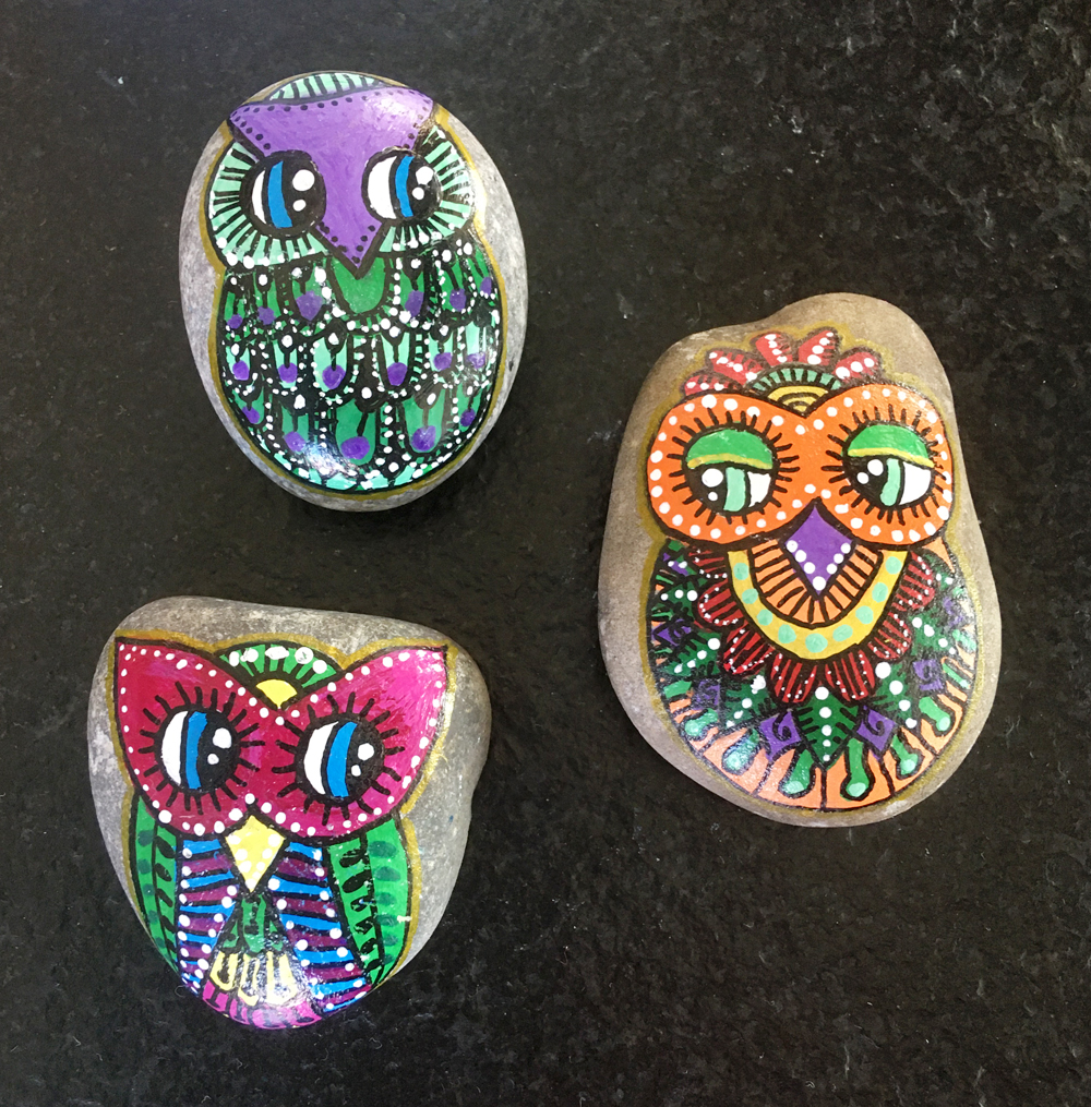 Steine bemalen - yu-design